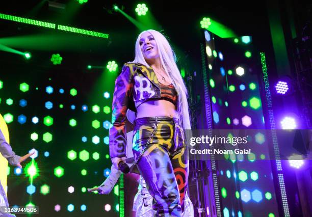 Ava Max performs at the 2019 MTV VMA Kick Off Concert at Webster Hall on August 24, 2019 in New York City.
