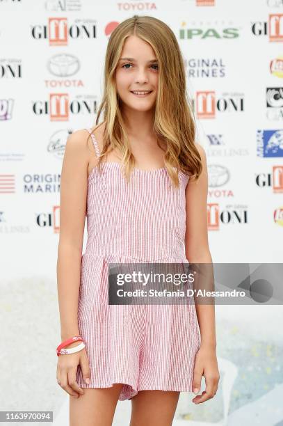 Elisa Del Genio attend Giffoni Film Festival 2019 on July 24, 2019 in Giffoni Valle Piana, Italy.