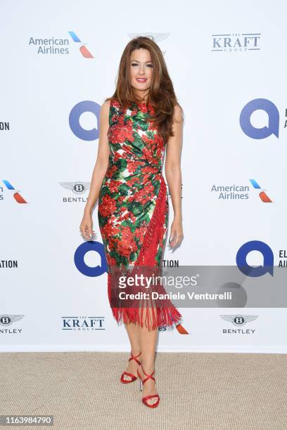 Hilary Roberts attends the first “Midsummer Party” hosted by Elton John and David Furnish to raise funds for the Elton John Aids Foundation on July...