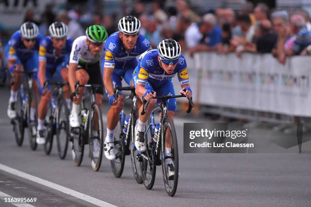 Remco Evenepoel of Belgium and Team Deceuninck-QuickStep / Philippe Gilbert of Belgium and Team Deceuninck-QuickStep / Peloton / during the 2nd...