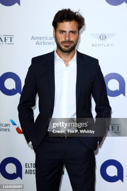 Stjepan Hauser attends the first “Midsummer Party” hosted by Elton John and David Furnish to raise funds for the Elton John Aids Foundation at the...