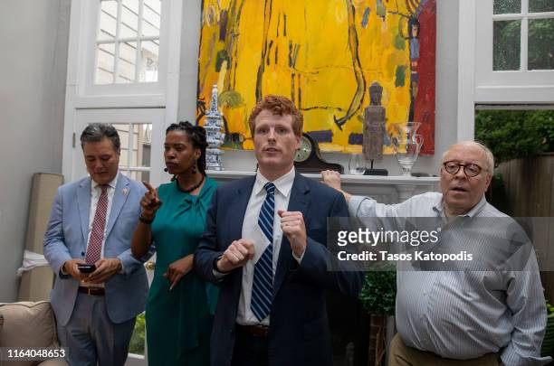 Congressman Joseph Kennedy III at the PFLAG National Moving Equality Forward Reception on July 24, 2019 in Washington, DC.