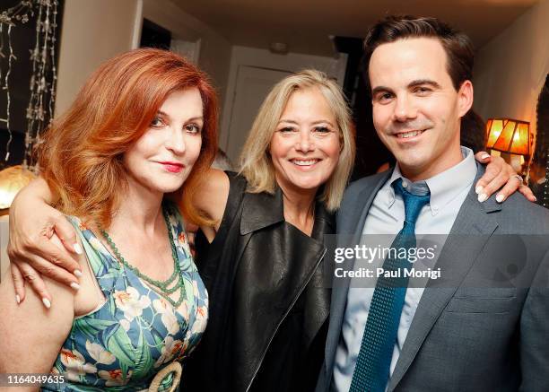 New York Times columnist Maureen Dowd, American pundit Hilary Rosen and Journalist Robert Costa attend an event to celebrate Hulse's new book...