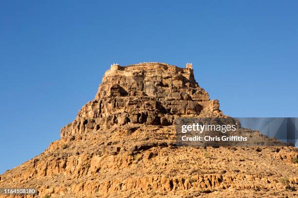 ancient igoudar of southern morocco - kasbah stock pictures, royalty-free photos & images