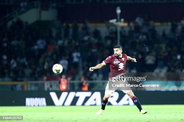 Tomas Rincon of Torino FC in action during the the Serie A match between Torino Fc and Us Sassuolo Calcio. Torino Fc wins 2-1 over Us Sassuolo Calcio.