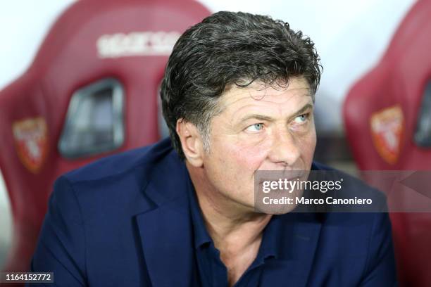 Walter Mazzarri, head coach of Torino FC, looks on before the the Serie A match between Torino FC and Us Sassuolo Calcio. Torino Fc wins 2-1 over Us...