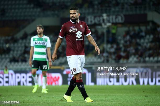 Tomas Rincon of Torino FC during the the Serie A match between Torino Fc and Us Sassuolo Calcio. Torino Fc wins 2-1 over Us Sassuolo Calcio.