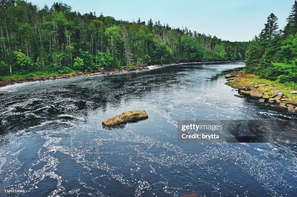 Liscomb River in Nova Scotia, Canada