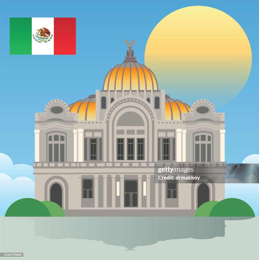Palacio de Bellas Artes in Mexico City