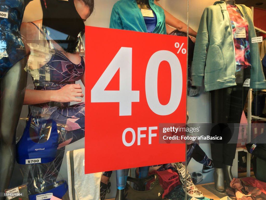 40% Off on sports clothing