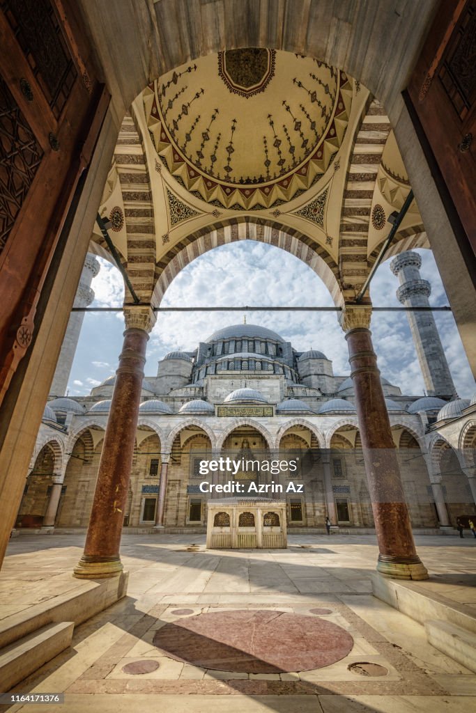 The Inner Door Ways of the Entrance to Suleymaniye Camii Mosque