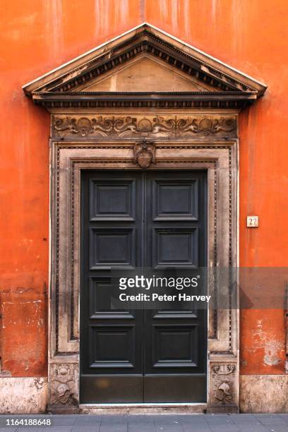 roman door 04 - ornate stock pictures, royalty-free photos & images