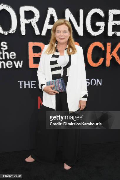Catherine Curtin attends the "Orange Is The New Black" Final Season World Premiere at Alice Tully Hall, Lincoln Center on July 25, 2019 in New York...