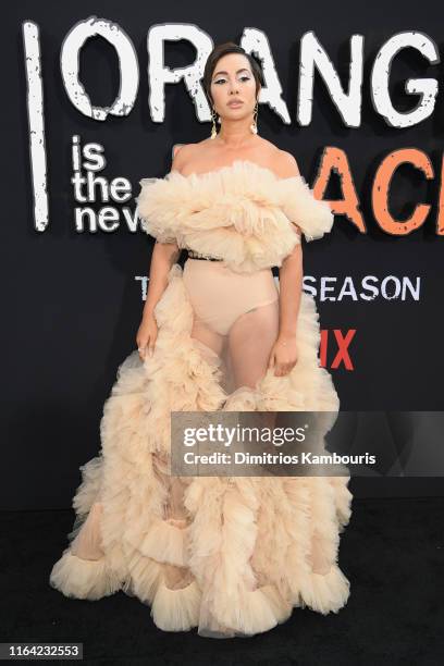 Jackie Cruz attends the "Orange Is The New Black" Final Season World Premiere at Alice Tully Hall, Lincoln Center on July 25, 2019 in New York City.