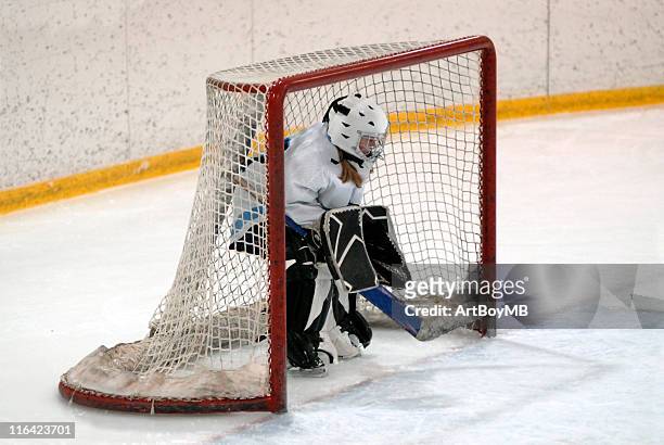 hockey goalie - bad goalkeeper stock pictures, royalty-free photos & images