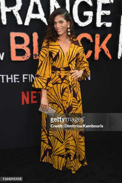 Laura Gomez attends the "Orange Is The New Black" Final Season World Premiere at Alice Tully Hall, Lincoln Center on July 25, 2019 in New York City.