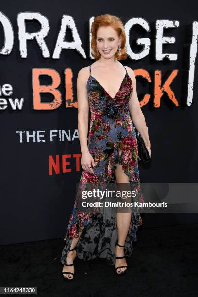 Alicia Witt attends the "Orange Is The New Black" Final Season World Premiere at Alice Tully Hall, Lincoln Center on July 25, 2019 in New York City.