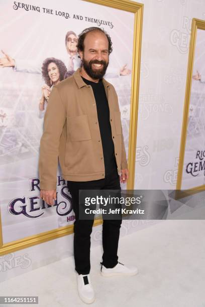 Brett Gelman attends HBO's "The Righteous Gemstones" premiere at the Paramount Theatre on July 25, 2019 in Los Angeles, California.