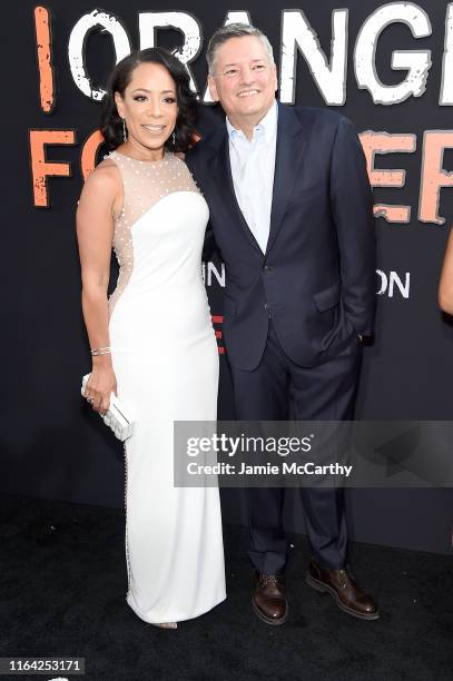 Selenis Leyva attends the "Orange Is The New Black" Final Season World Premiere at Alice Tully Hall, Lincoln Center on July 25, 2019 in New York City.