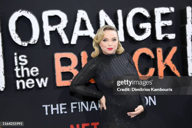 Amanda Fuller attends the "Orange Is The New Black" Final Season World Premiere at Alice Tully Hall, Lincoln Center on July 25, 2019 in New York City.