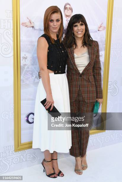 Cassidy Freeman and Edi Patterson attend the Los Angeles Premiere Of New HBO Series "The Righteous Gemstones" at Paramount Studios on July 25, 2019...