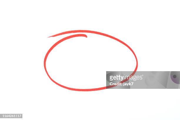 highlighting circle - pen stock pictures, royalty-free photos & images
