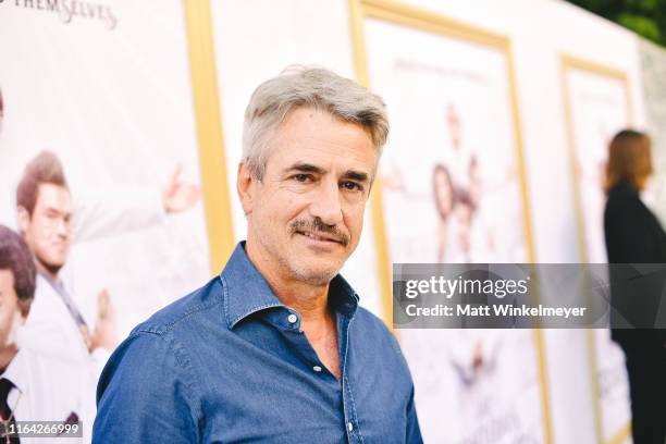 Dermot Mulroney attends the Los Angeles premiere of New HBO Series "The Righteous Gemstones" at Paramount Studios on July 25, 2019 in Hollywood,...