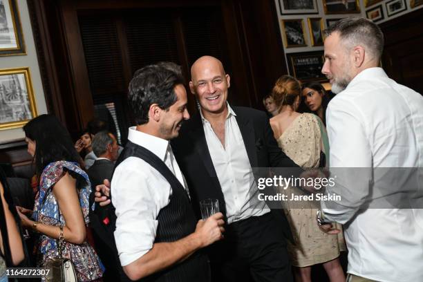 Kilian Hennessy, Scott Fishkind and Dan Rothman attend AS IF Magazine, Kilian, And Moet Hennessy Celebrate AS IF Issue 15 at The Clocktower at the...