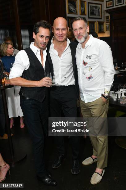 Kilian Hennessy, Scott Fishkind and Dan Rothman attend AS IF Magazine, Kilian, And Moet Hennessy Celebrate AS IF Issue 15 at The Clocktower at the...