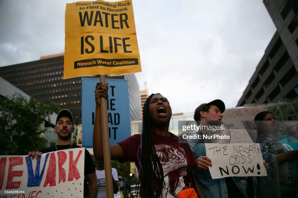 Newark Water Coalition's March For Clean Water