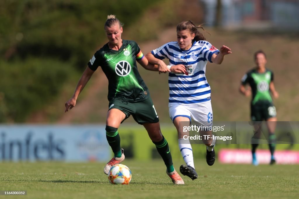 MSV Duisburg v VfL Wolfsburg - FLYERALARM Frauen Bundesliga