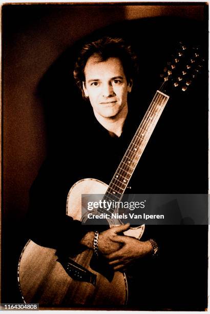 Peter Frampton, portrait, Netherlands, 1993.