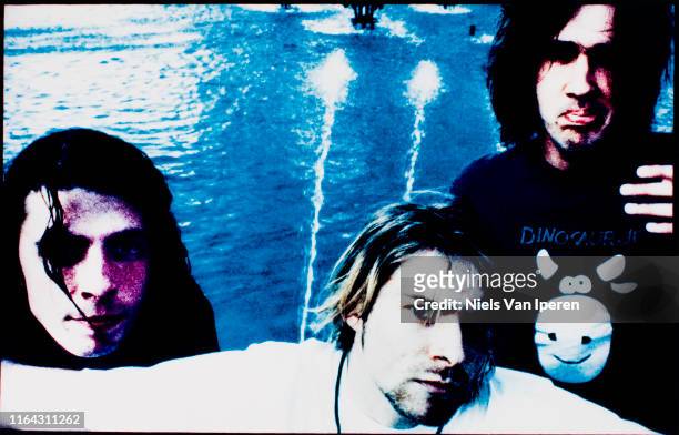 Nirvana, portrait, Wien, Rotterdam, Netherlands, 31st August 1991.