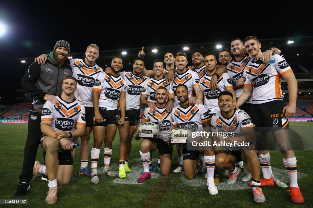 NRL Rd 19 - Knights v Tigers