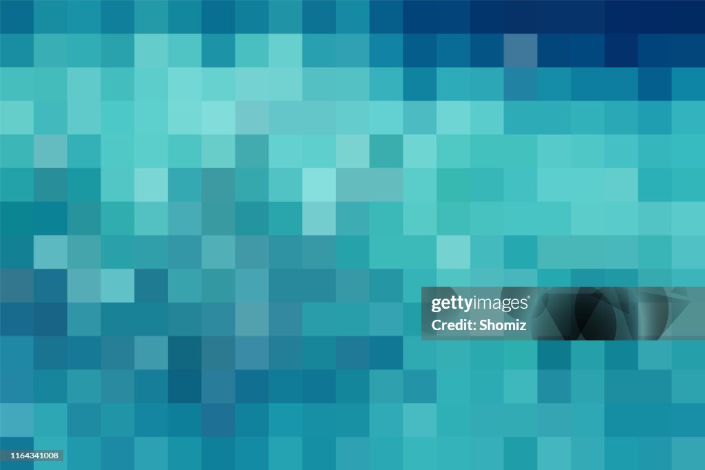 La tecnología azul abstracta comprueba el fondo del patrón
