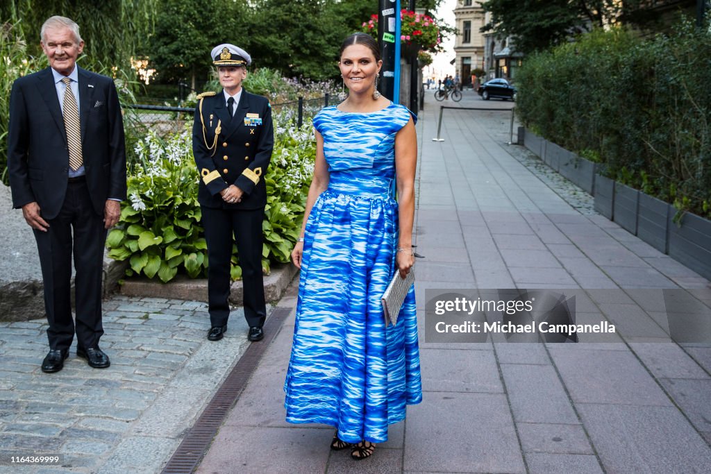 Crown Princess Victoria Of Sweden Attends The Distribution Of The Stockholm Junior Water Prize