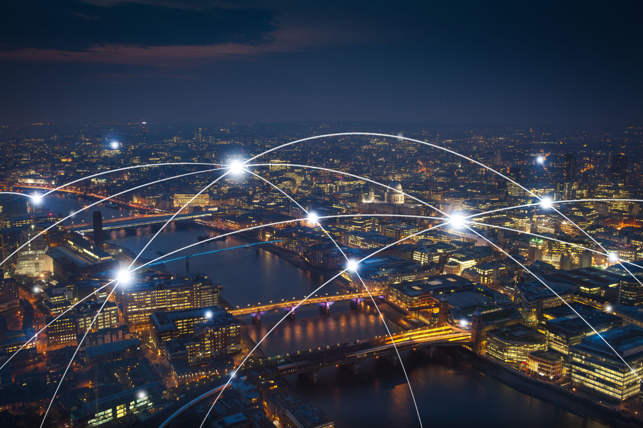 london skyline technology