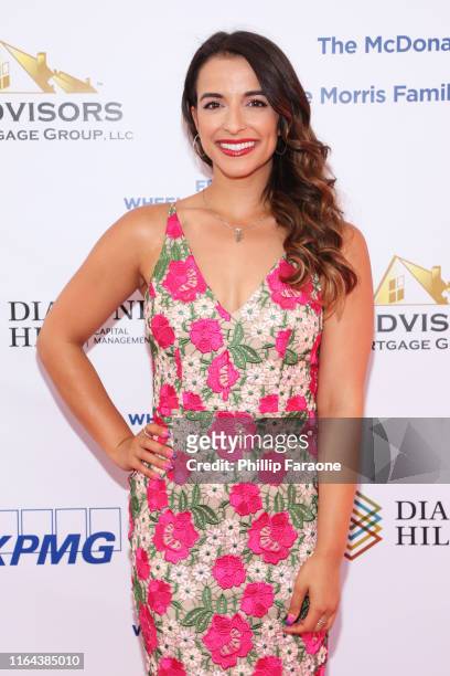 Victoria Arlen attends the Miracle of Mobility Gala by Free Wheelchair Mission at Segerstrom Center For The Arts on July 25, 2019 in Costa Mesa,...