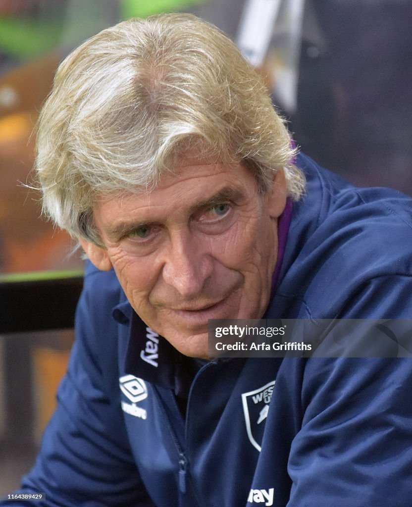 Newport County v West Ham United - Carabao Cup