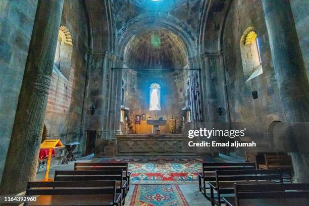 gandzasar monastery in nagorno-karabakh - armenian church stock pictures, royalty-free photos & images