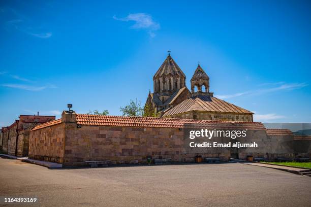 gandzasar monastery in nagorno-karabakh - nagorno karabakh church stock pictures, royalty-free photos & images