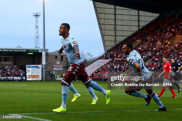 Crewe Alexandra v Aston Villa - Carabao Cup Second Round, News Photo
