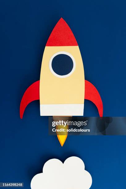 388 Paper Rocket Launch Stock Photos, High-Res Pictures, and Images ...