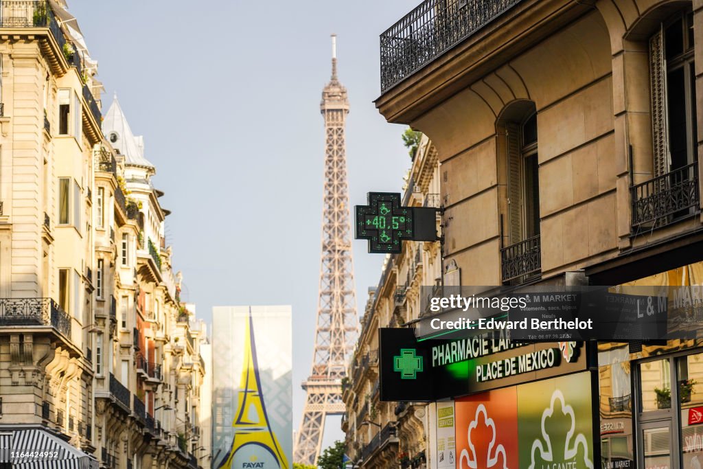 Paris Swelters Amid European Heatwave