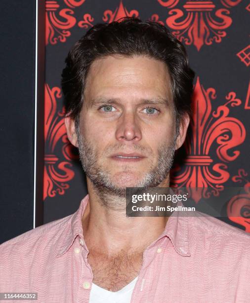 Actor Steven Pasquale attends the "Moulin Rouge! The Musical" opening night at Al Hirschfeld Theatre on July 25, 2019 in New York City.