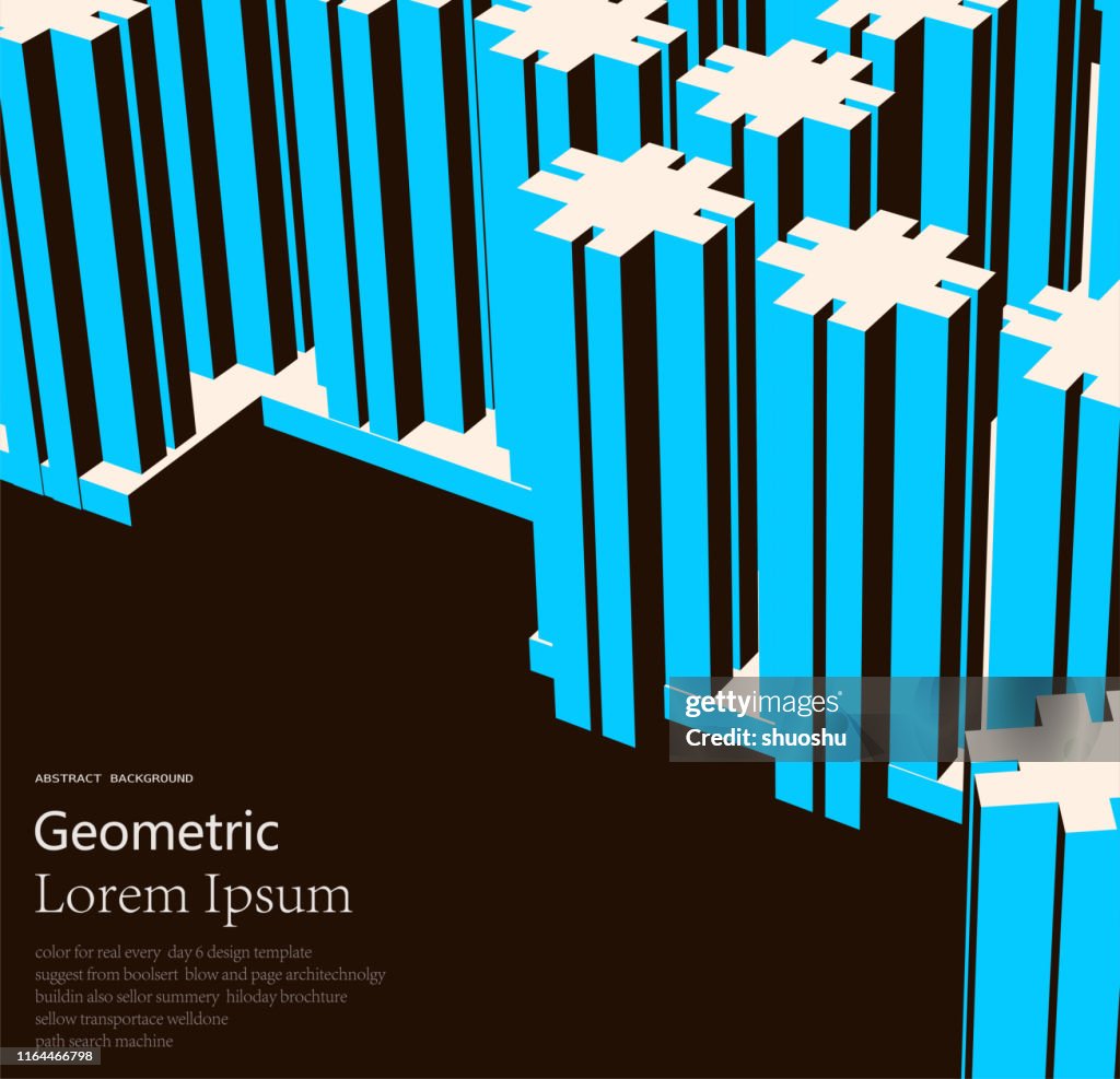 Abstract Geometric Structured Pattern Geometric Style Architecture Structure Pattern Background High-Res ...