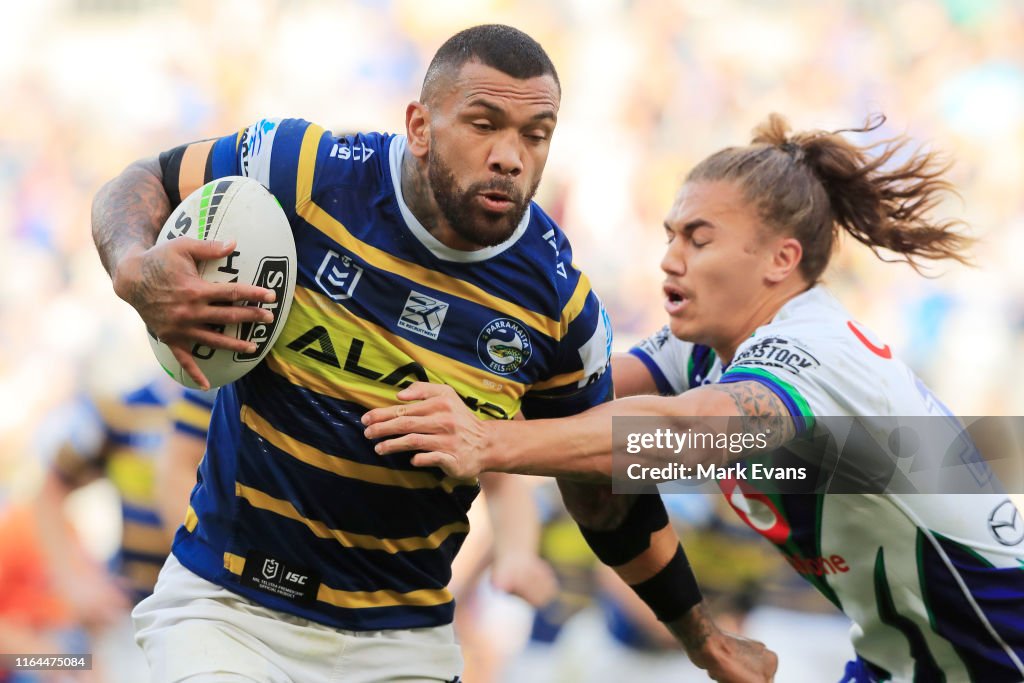 NRL Rd 19 - Eels v Warriors