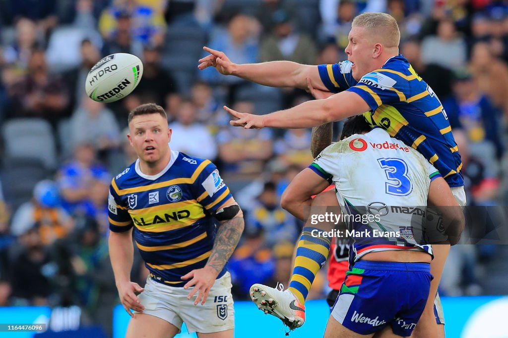 NRL Rd 19 - Eels v Warriors