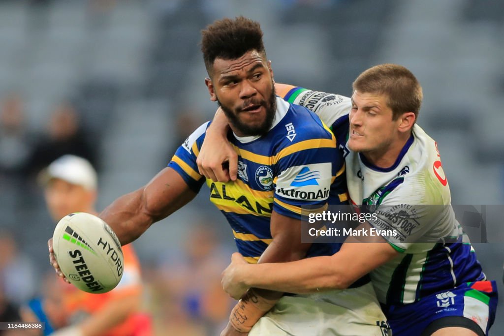 NRL Rd 19 - Eels v Warriors