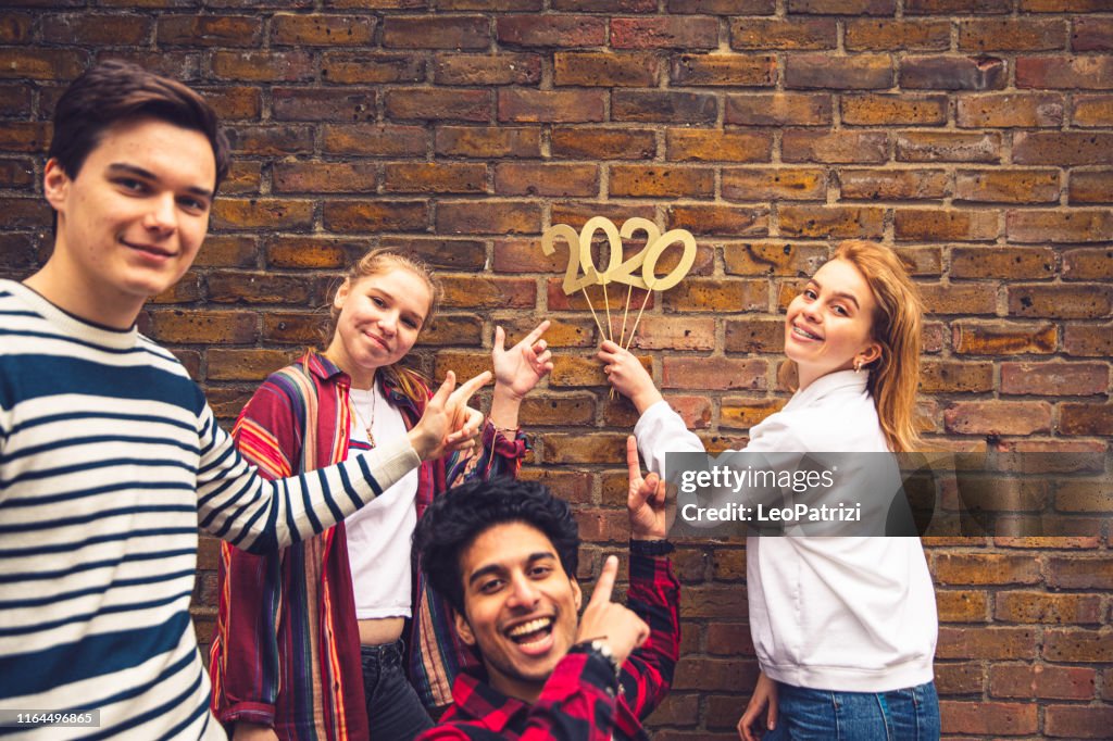 New Years Eve celebrations - teenagers